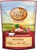 Nature's Table корм для кошек индейка 190г