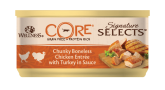 Core консервы для кошек курица с индейкой в соусе 79 г