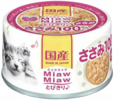 Axia для кошек консервы Miaw куриное филе 60 г