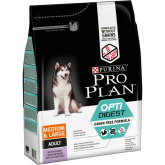 Сухой корм Purina Pro Plan Optidigest Grain Free Formula для взрослых собак средних и крупных пород с чувствительным пищеварением, с высоким содержанием индейки, 2,5 кг