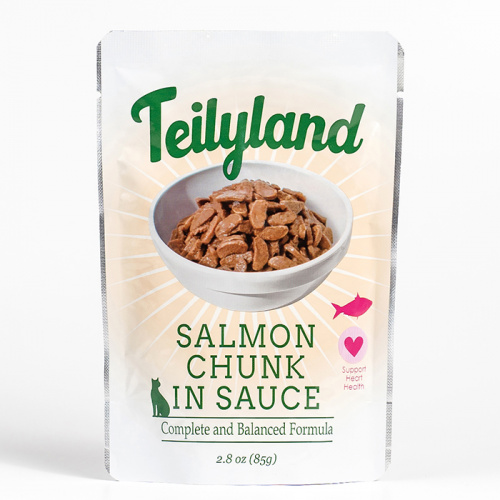 TailyLand влажный корм для кошек с лососем в соусе, 85 г