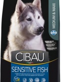 Сухой корм Фармина Чибау Sensitive Fish д/с медиум/макси 12 кг