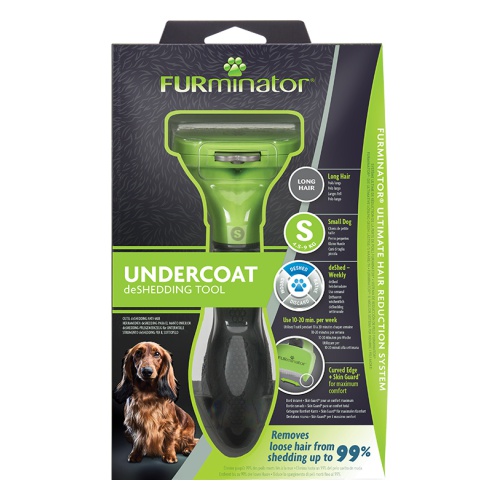 Фурминатор FURminator S для мелких собак с длинной шерстью