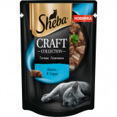 Sheba Craft ломтики лосося в соусе 75г