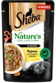 Sheba Nature’s Collection влажный корм для кошек с курицей и паприкой, 75 г