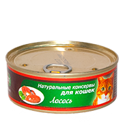 Porcelan для кошек лосось 250г