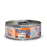 Monge Cat Natural консервы тунец с лососем 80 г
