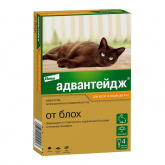Адвантейдж 40 д/кош  до 4 кг 1 пипетка
