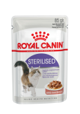 Royal Canin Sterilised влажный корм для стерилизованных кошек в соусе, 85 г
