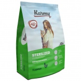Karmy (Карми) Sterilised для стерилизованных кошек курица 1,5кг