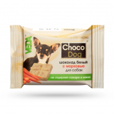 Шоколад Choco Dog белый с морковью 15г
