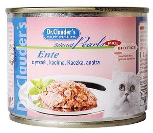Dr. Clauder’s (Д-р Клаудер) консервы для кошек утка паштет 200г