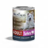 Влажный корм Mr.Buffalo конс д/с Adult Индейка 400г