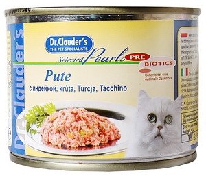 Dr. Clauder’s (Д-р Клаудер) консервы для кошек индейка паштет 200г