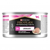 Purina Pro Plan Veterinary Diets UR консервы для кошек диета при Мочекаменной болезни индейка 195г