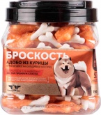 Лакомство GreenQzin Броскость Курица на кальциевой косточке 1г