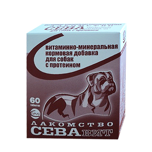 СЕВА д/собак Протеин 60таб