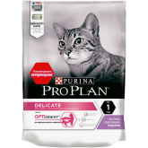 Purina Pro Plan (Пурина Про План) для кошек с чувствительным пищеварением и привередливых к еде, с индейкой, 200 г