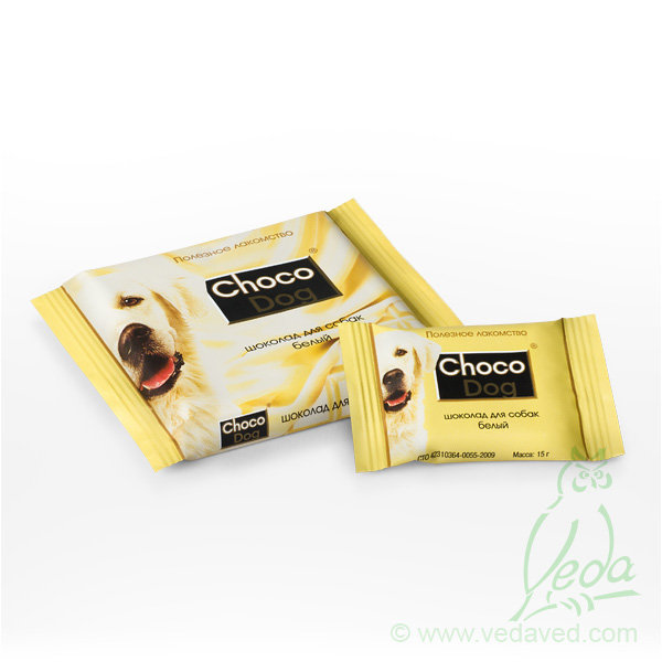 Шоколад Choco Dog белый 15г