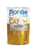 Monge Cat Grill пауч для стерилизованных кошек курица 85г