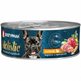 Зоогурман Holistic влажный корм для собак с уткой и индейкой, 100 г