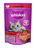Whiskas (Вискас) говядина подушечки с паштетом 350г