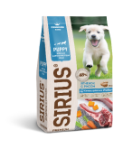 Sirius сухой корм для щенков с ягнёнком и рисом, 2 кг