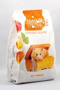 ВАКА-HQ Милый грызун фрук.ассор д/хомяков 200г