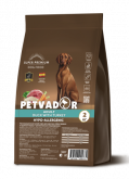 Сухой корм PETVADOR д/собак Утка Индейка 2 кг
