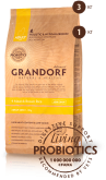 Grandorf Probiotic сухой корм для собак мини пород с 4 видами мяса и рисом, 3 кг