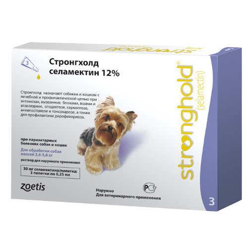 Стронгхолд-30 уп. 0,25мл (12%) 1 пипетка