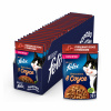 Felix Sensations влажный корм для кошек с говядиной и томатами, 75 г