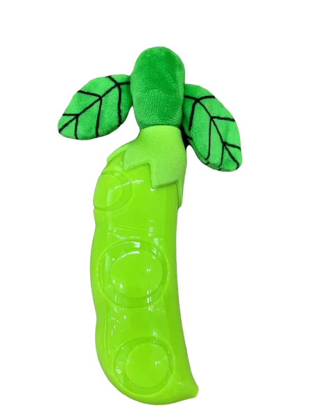 Игрушка резиновая для собак Леду Тойс/Ledu Toys горох с пищалкой