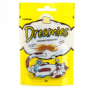 Лакомство Dreamies с сыром 30г