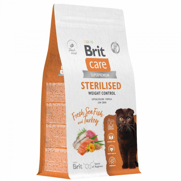 BRIT Care Sterilised Weight Control д/к стерилизованных 400