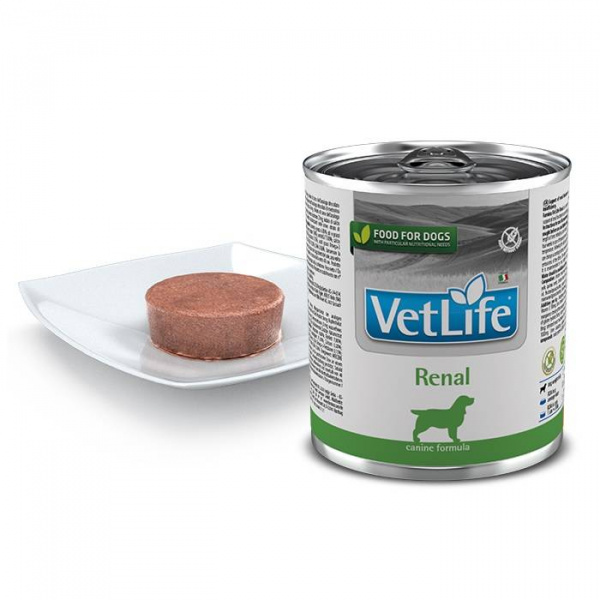 Влажный корм Фармина Vet Life Dog Renal паштет 300 г