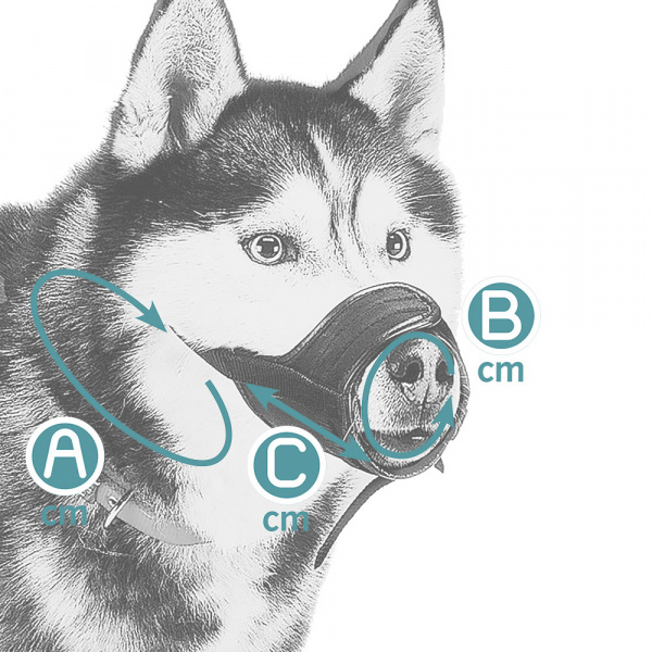 Ферпласт Намордник MUZZLE NET LARGE с сеткой