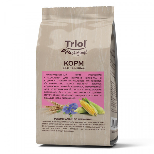 Triol Original корм для шиншилл 450г TF-00900