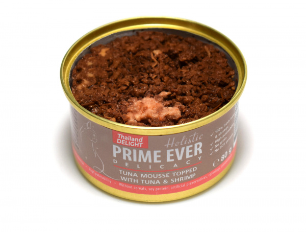Prime Ever Delicacy тунец креветки 80г