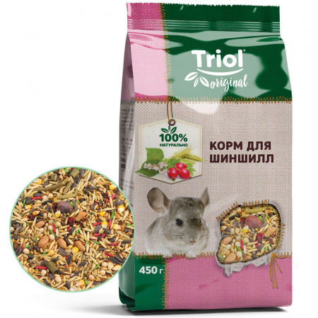 Triol Original корм для шиншилл 450г TF-00900