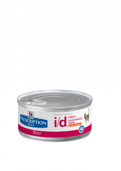 Hill's (Хилс) Prescription Diet для кошек диета i/d болезни ЖКТ курица 156 г