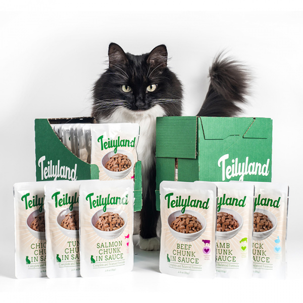 TailyLand влажный корм для кошек с ягнёнком в соусе, 85 г