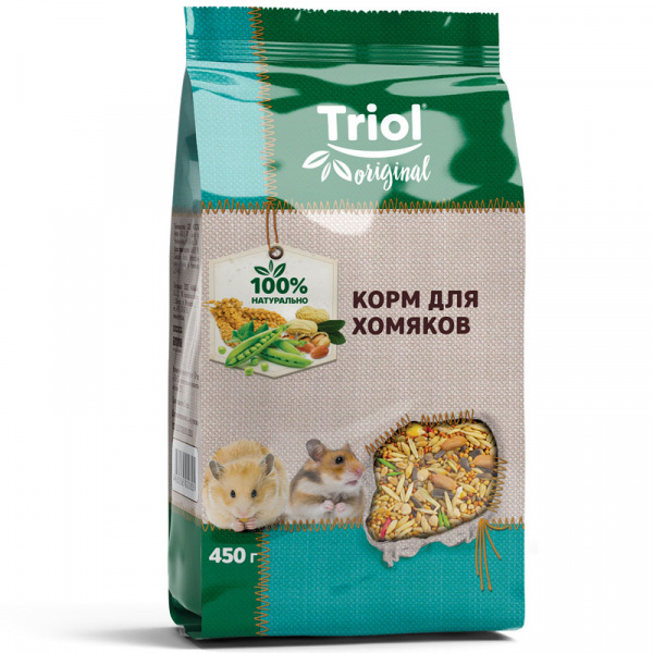Triol Original корм для хомяков 450г TF-00600