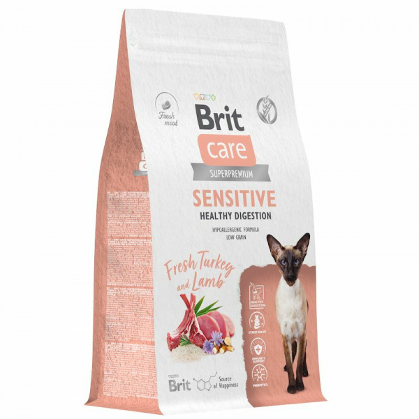 BRIT Care Sensitive д/к с чувствительного пищеварения 400г