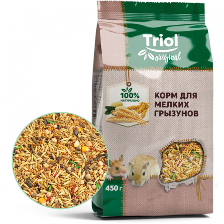 Triol Original корм для мелких грызунов 450 г
