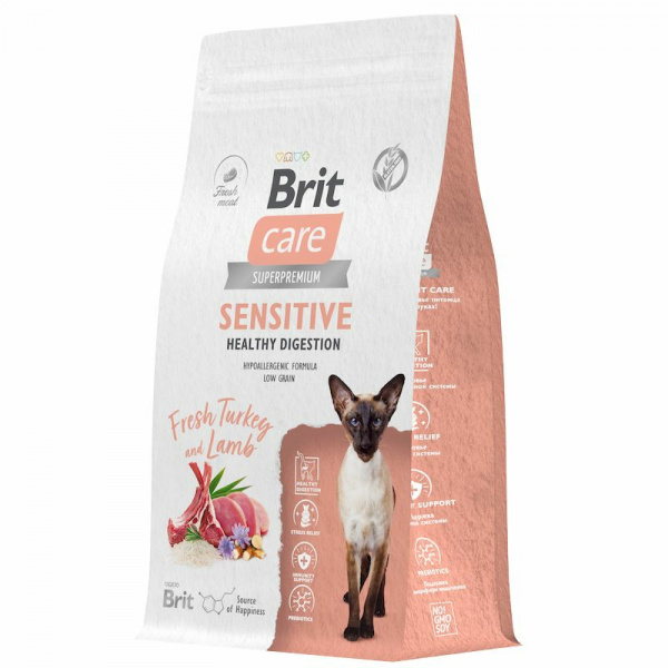 BRIT Care Sensitive д/к с чувствительного пищеварения 400г