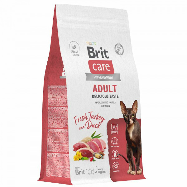 BRIT Care Delicious Taste д/к привередливых 1,5 кг