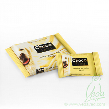Шоколад Choco Dog белый 15г