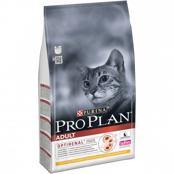 Purina Pro Plan (Пурина Про План) Adult для взрослых кошек, курица, 1,5 кг