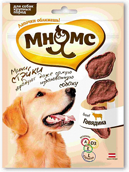 Мнямс Стейки для собак крупных пород 75г
